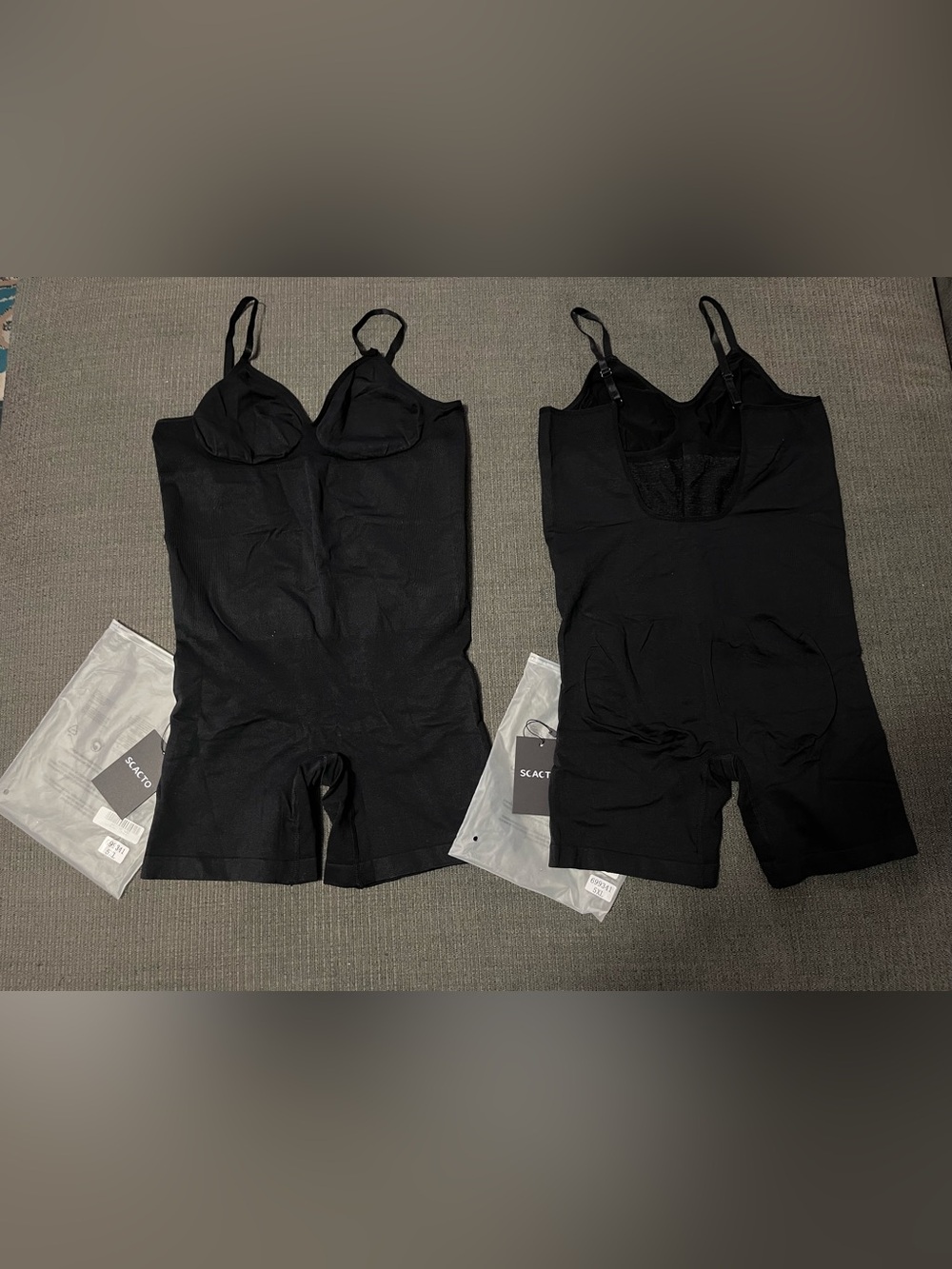 Lot of 2 Black Shapewear NEW 1XL-3XL